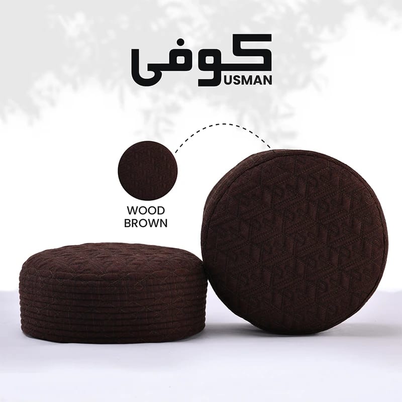 Usman koofi (wood Brown)