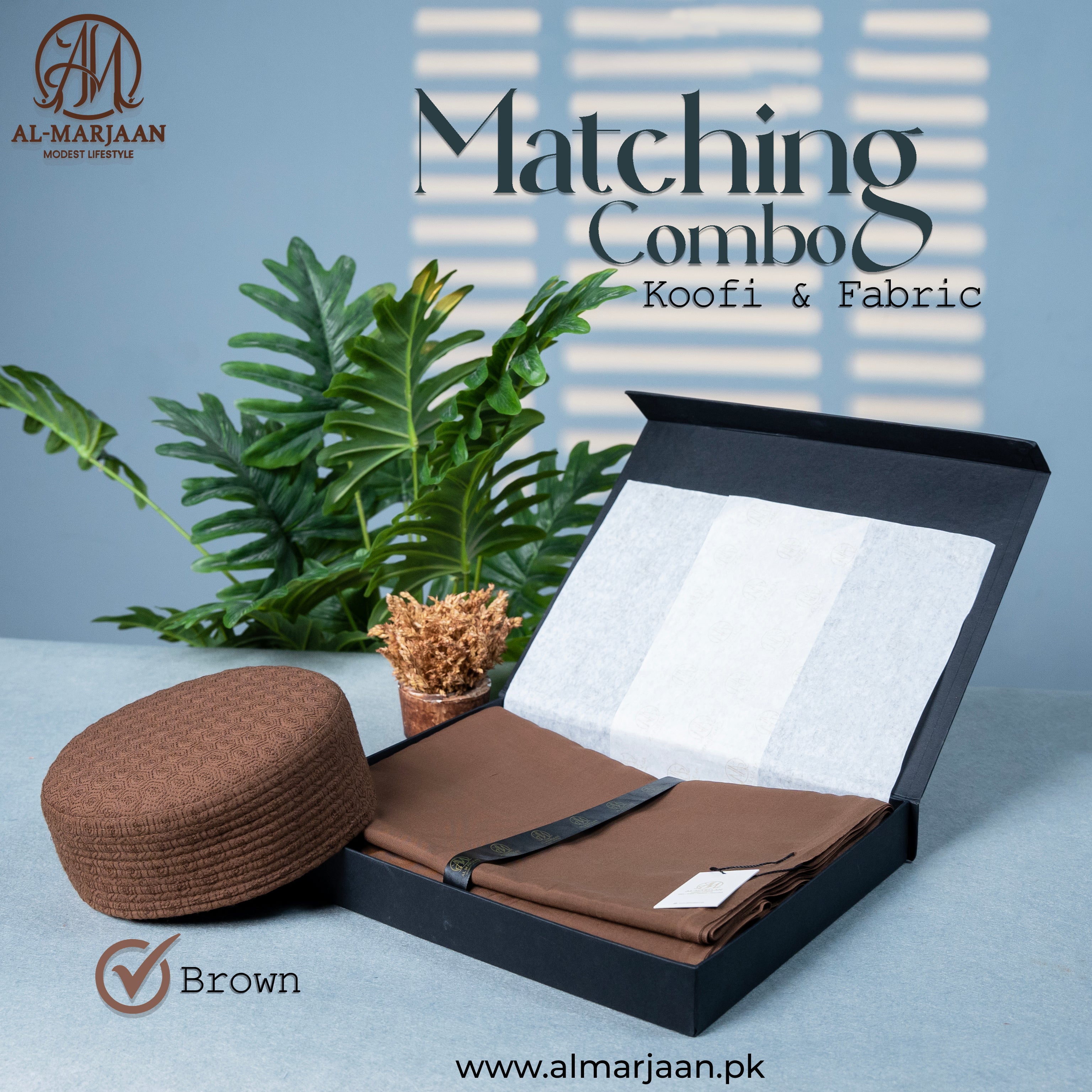 MATCHING COMBO-3(BROWN)