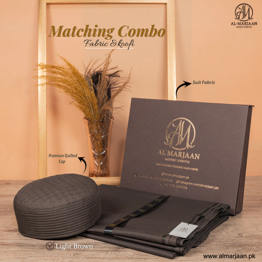 MATCHING COMBO LIGHT BROWN
