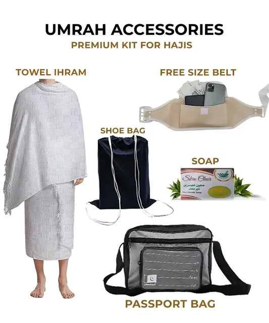 Premium Umrah Accessories Kit
