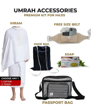 Premium Umrah Accessories Kit