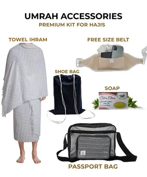 Premium Umrah Accessories Kit